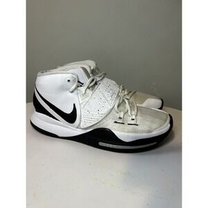 Nike Kyrie 6 White Black Oreo Basketball Shoes Sneakers BQ4630-100 Men's Sz 6 M